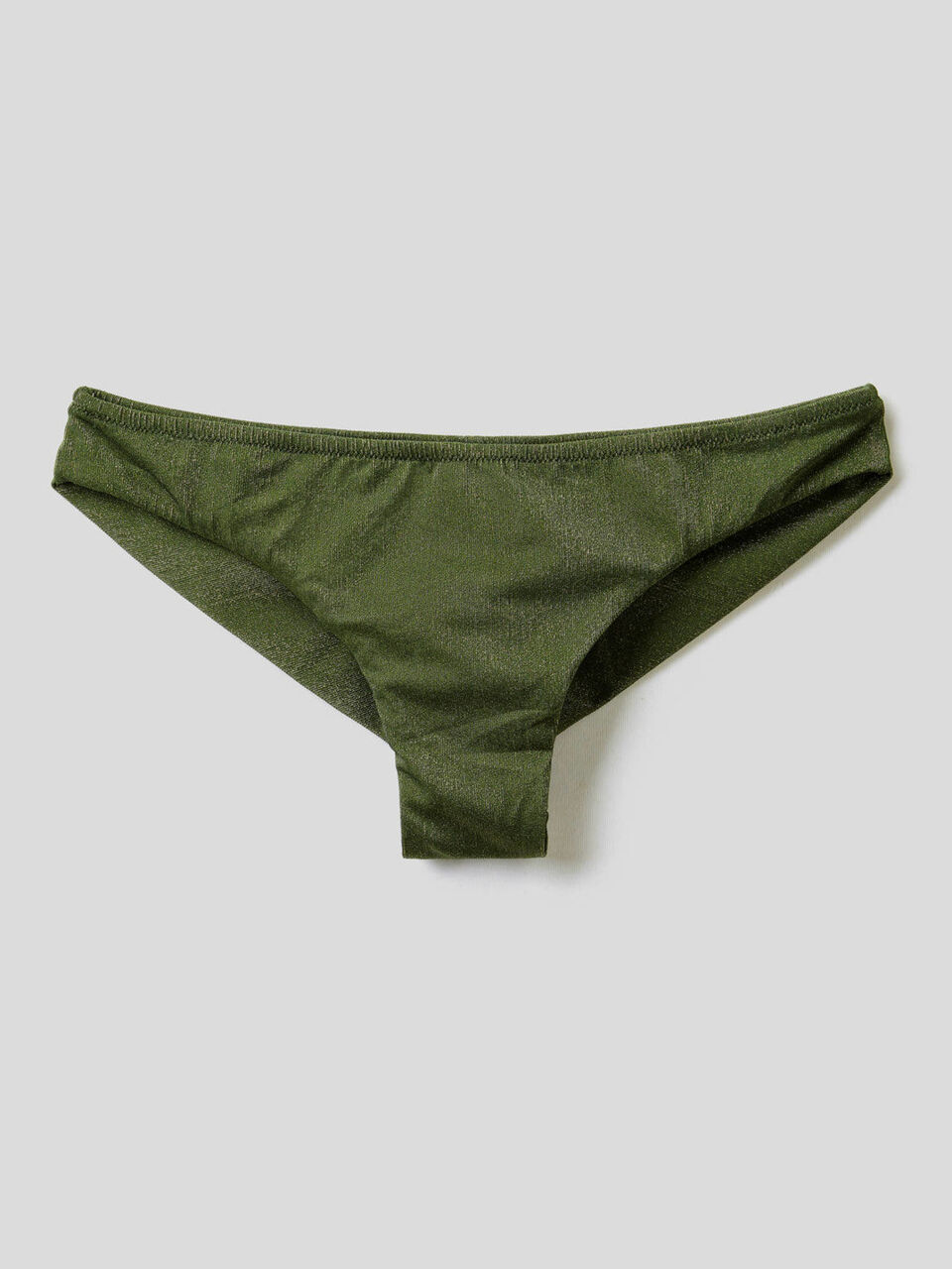 Cueca brasileira de biquíni com lurex image number 1
