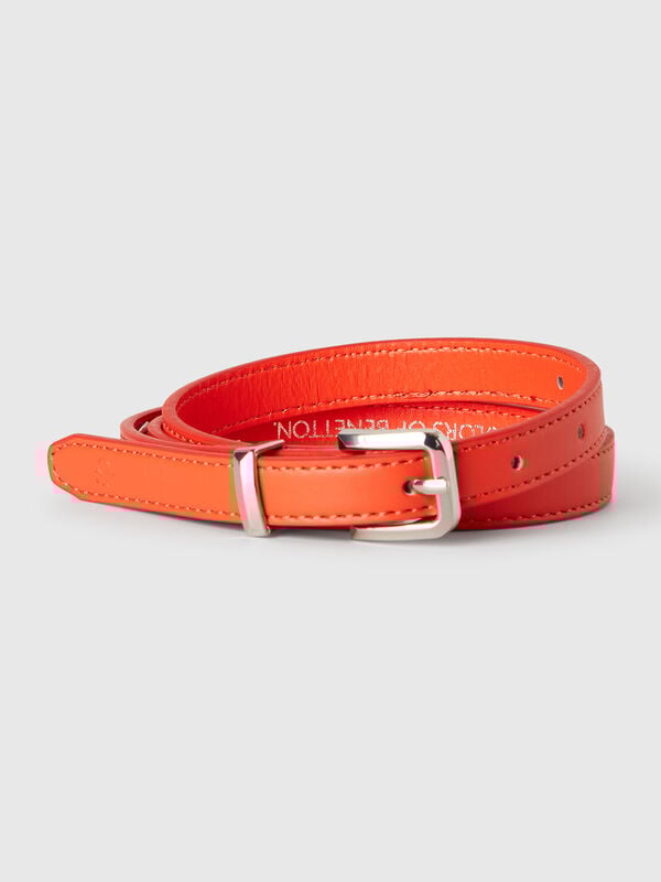 Cinto fino coral Mulher