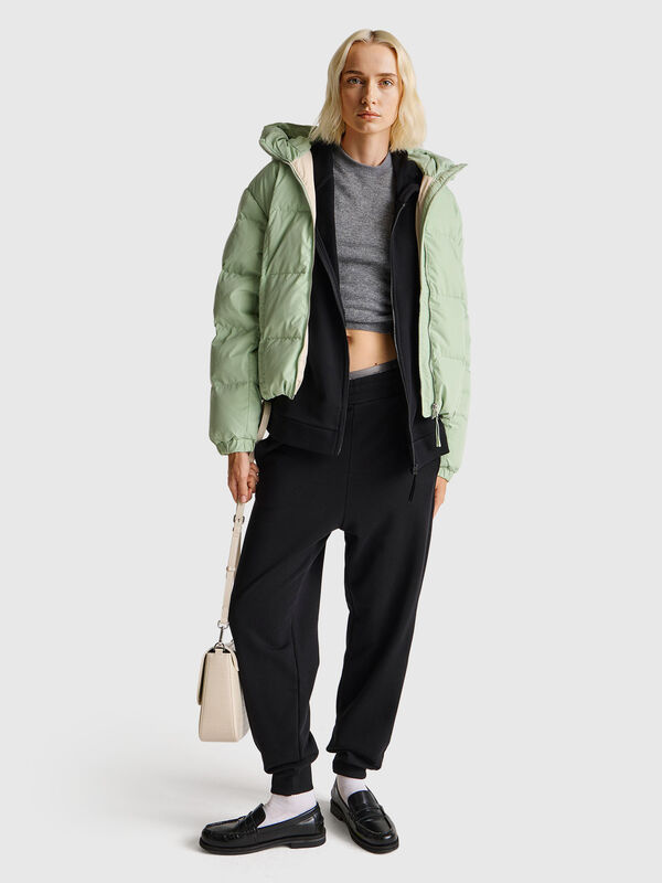 Joggers em algodão puro Mulher