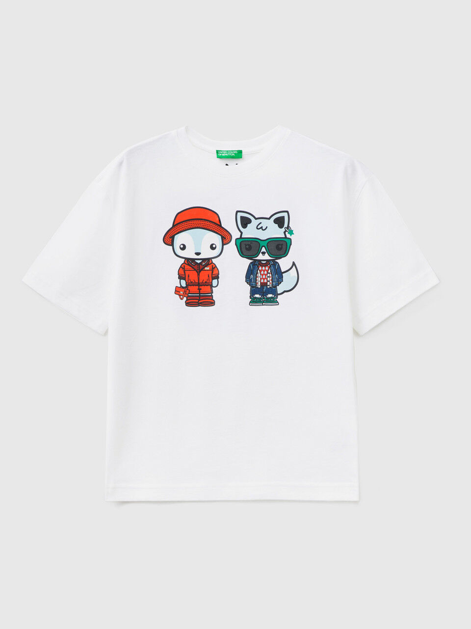 T-shirt branca Be Family