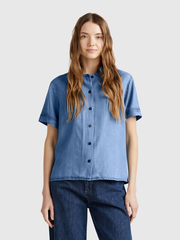 Blusa em viscose Mulher
