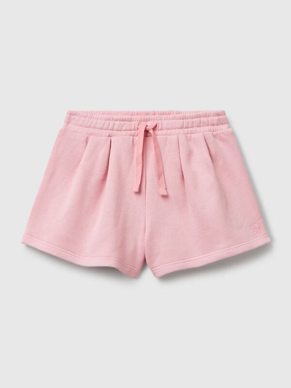 Shorts de lã de algodão Menina