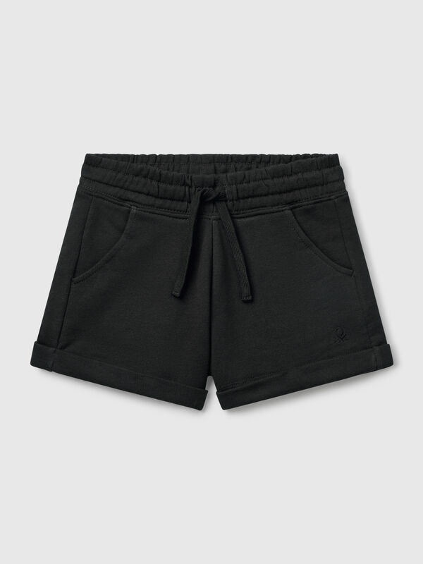 Shorts de lã 100% algodão Menina