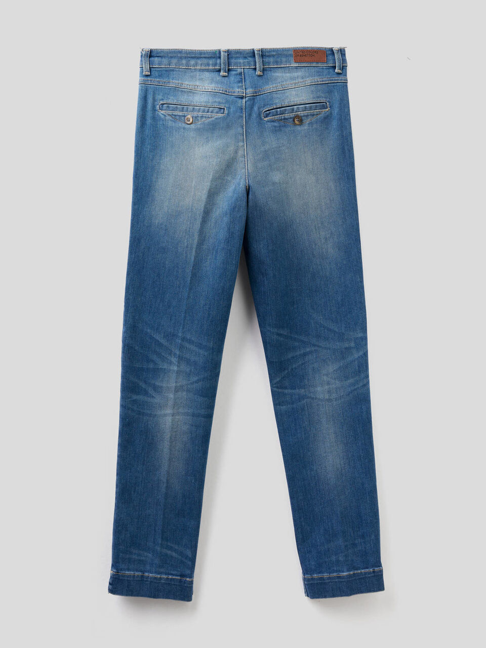 Chinos slim fit em denim image number 2