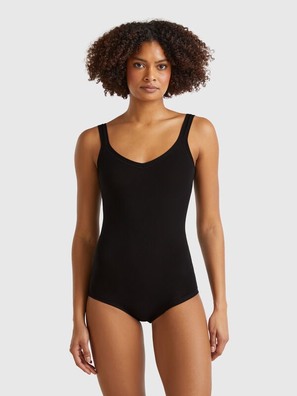Body em algodão super stretch Mulher