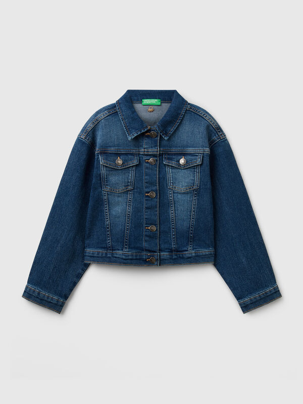 Jaqueta jeans grande Menina