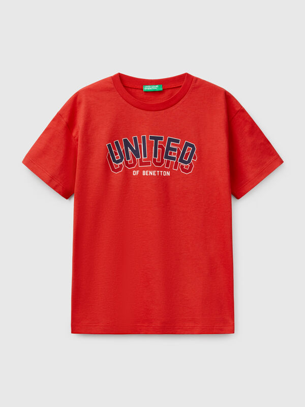 T-shirt de manga curta 100% algodão Menino