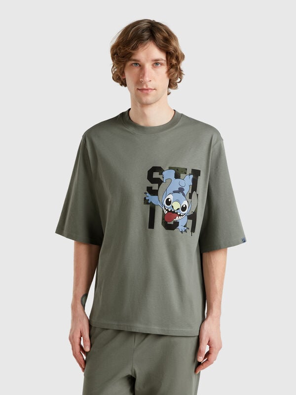 T-shirt Lilo & Stitch ©Disney em algodão puro Homem