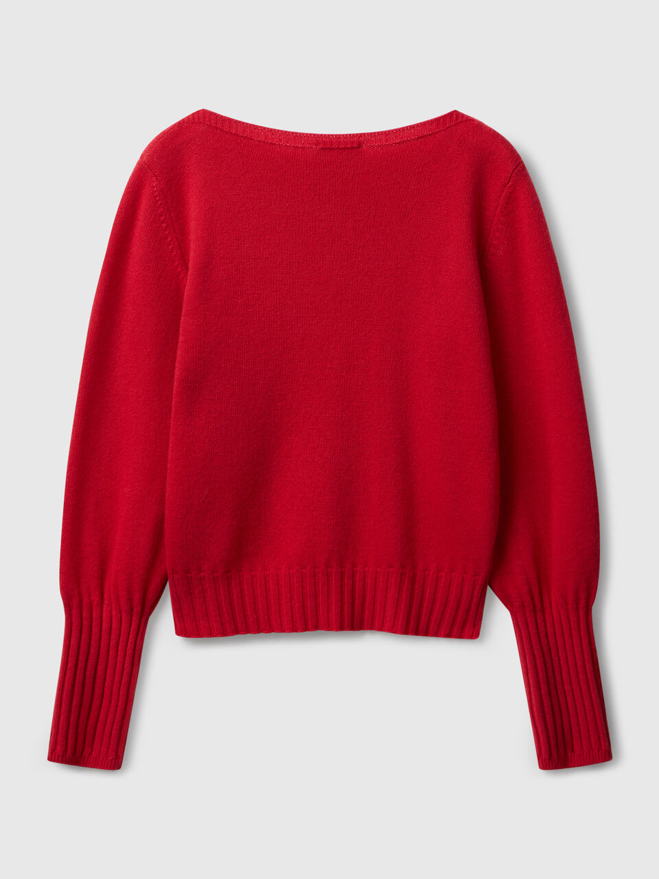 BOAT-NECK SWEAT.L/S Mulher image number 2