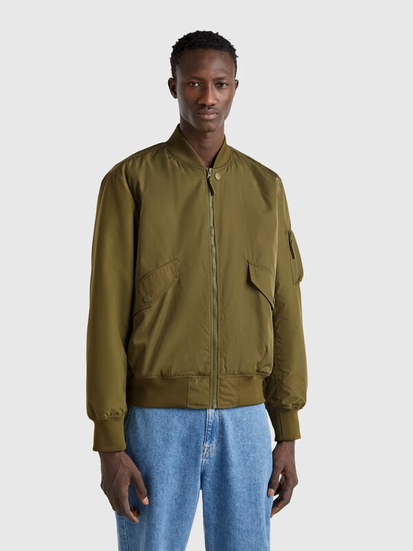 Jaqueta bomber acolchoada Homem