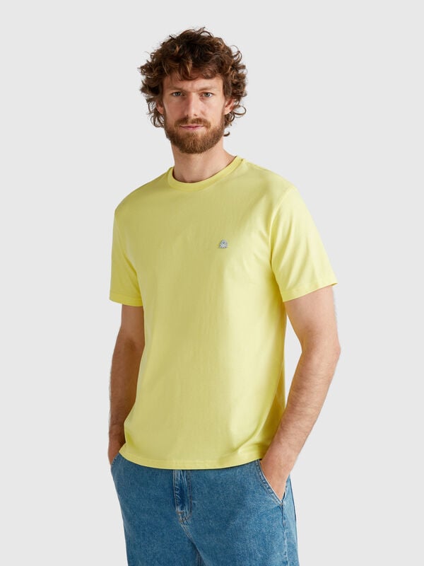 T-shirt básica algodão  Homem