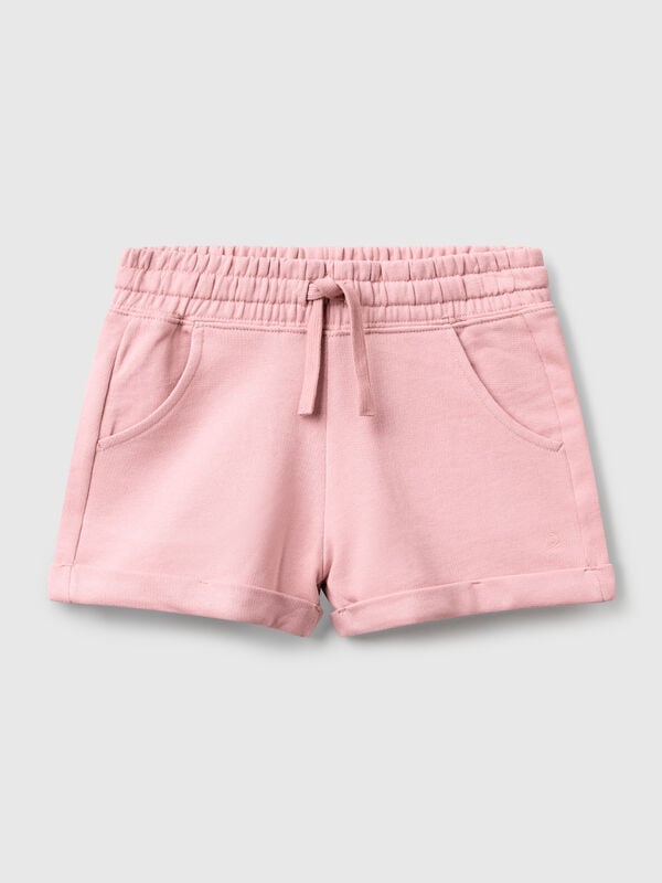 Shorts de lã 100% algodão Menina