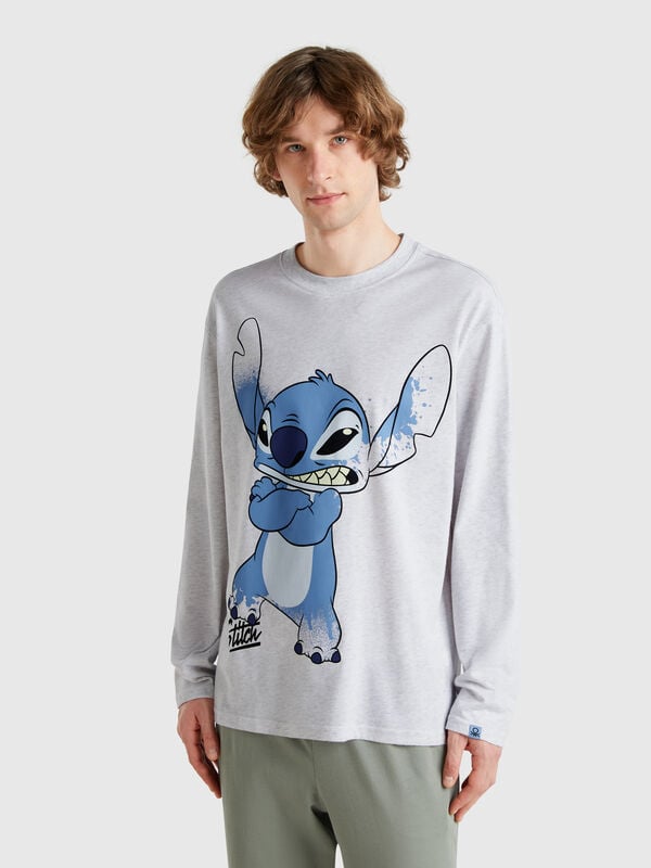 T-shirt Stitch ©Disney 100% algodão Homem