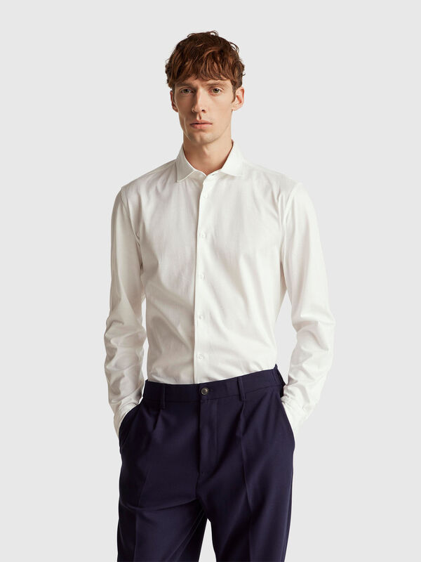 Camisa slim fit Homem