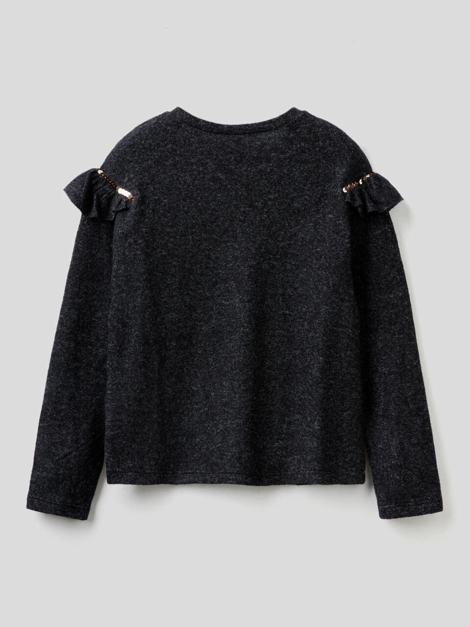 Sweat com folho e lantejoulas image number 2