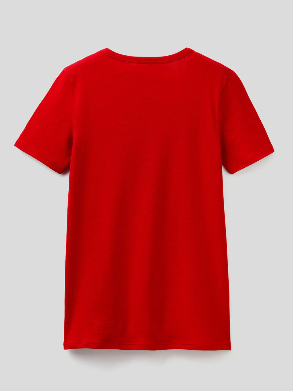 T-shirt em algodão de fibra longa image number 2