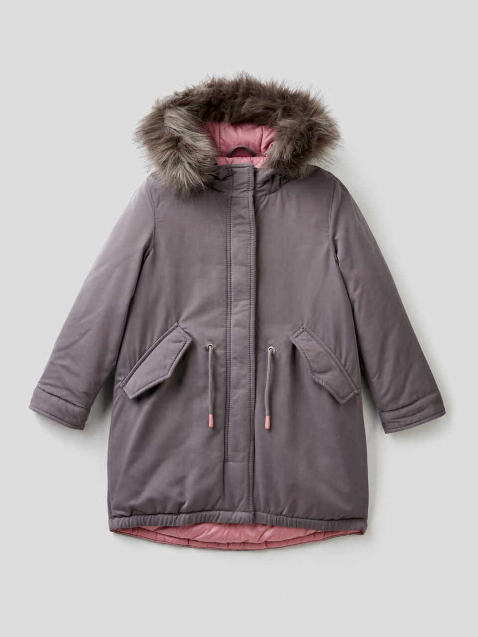Parka acolchoada com capuz image number 1