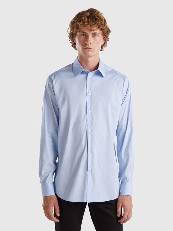Camisa slim fit Homem