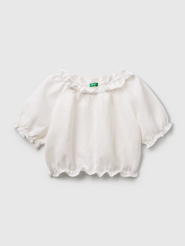 Blusa de manga curta Menina