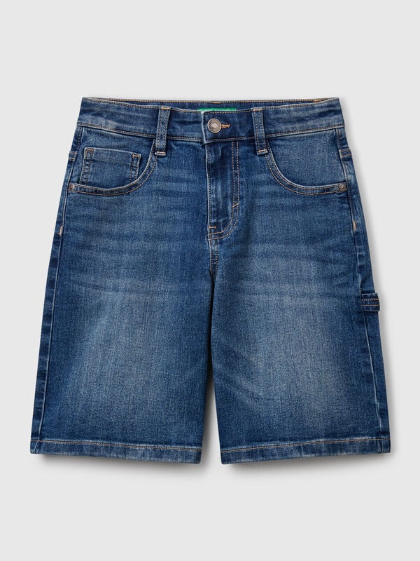 Bermudas de jeans straight fit Menino