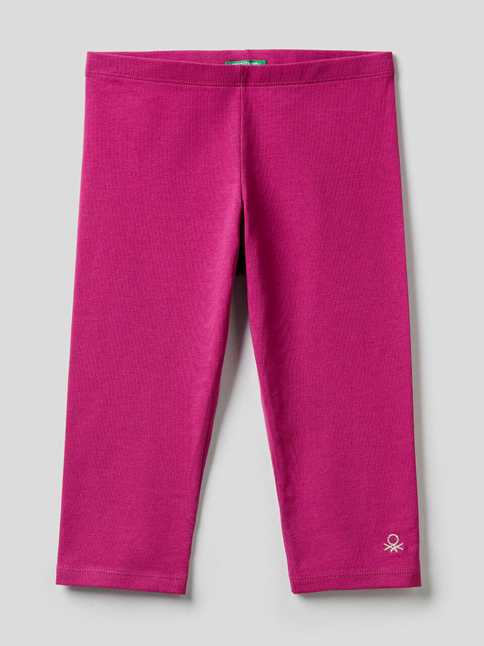 Leggings 3/4 em algodão stretch image number null