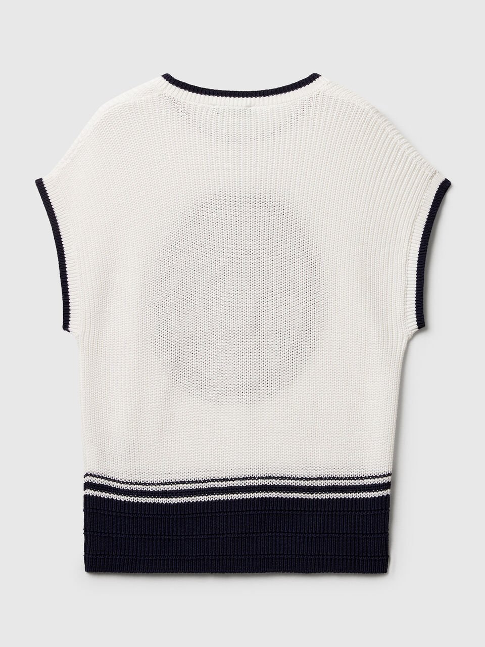 SLEEVELESS SWEATER Mulher image number 2