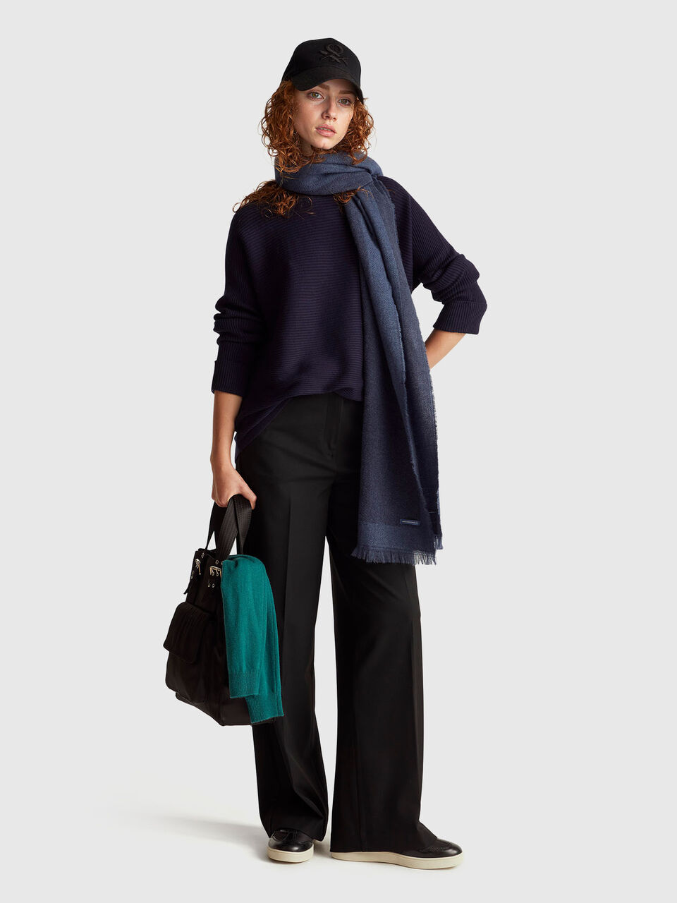 BOAT-NECK SWEAT.L/S Mulher image number null