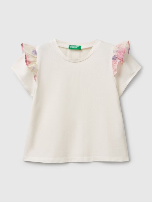 T-shirt com manga curta Menina