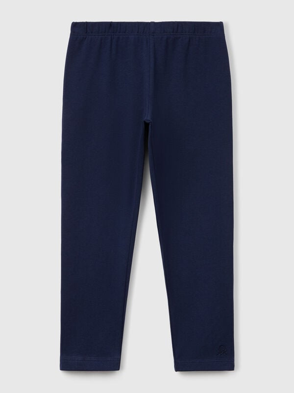 Leggings em algodão stretch Menina