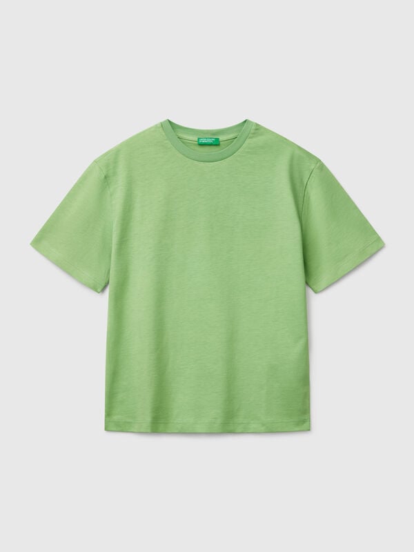 T-shirt de manga curta em algodão  Menino