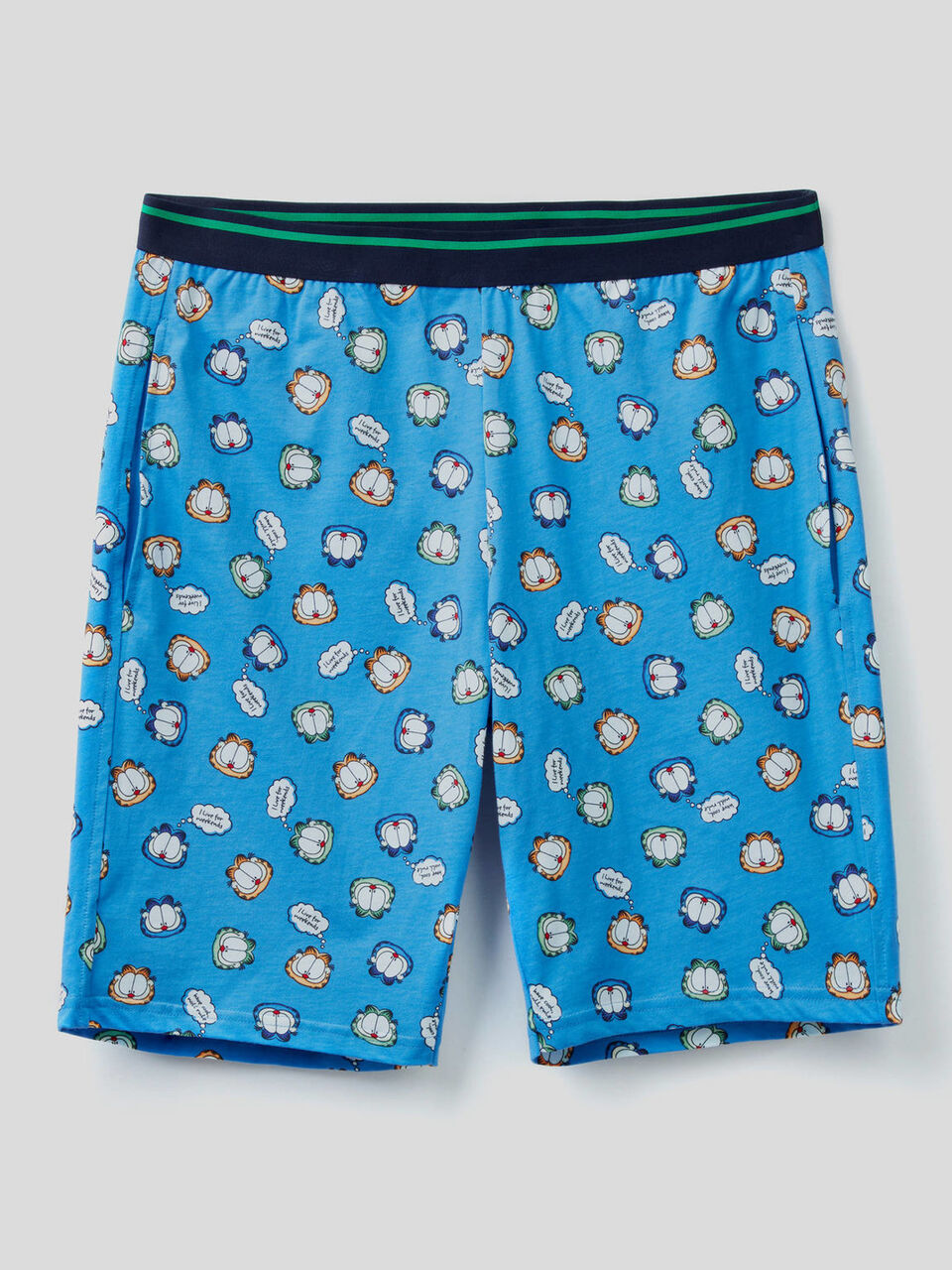 Bermudas com estampa Garfield image number 1