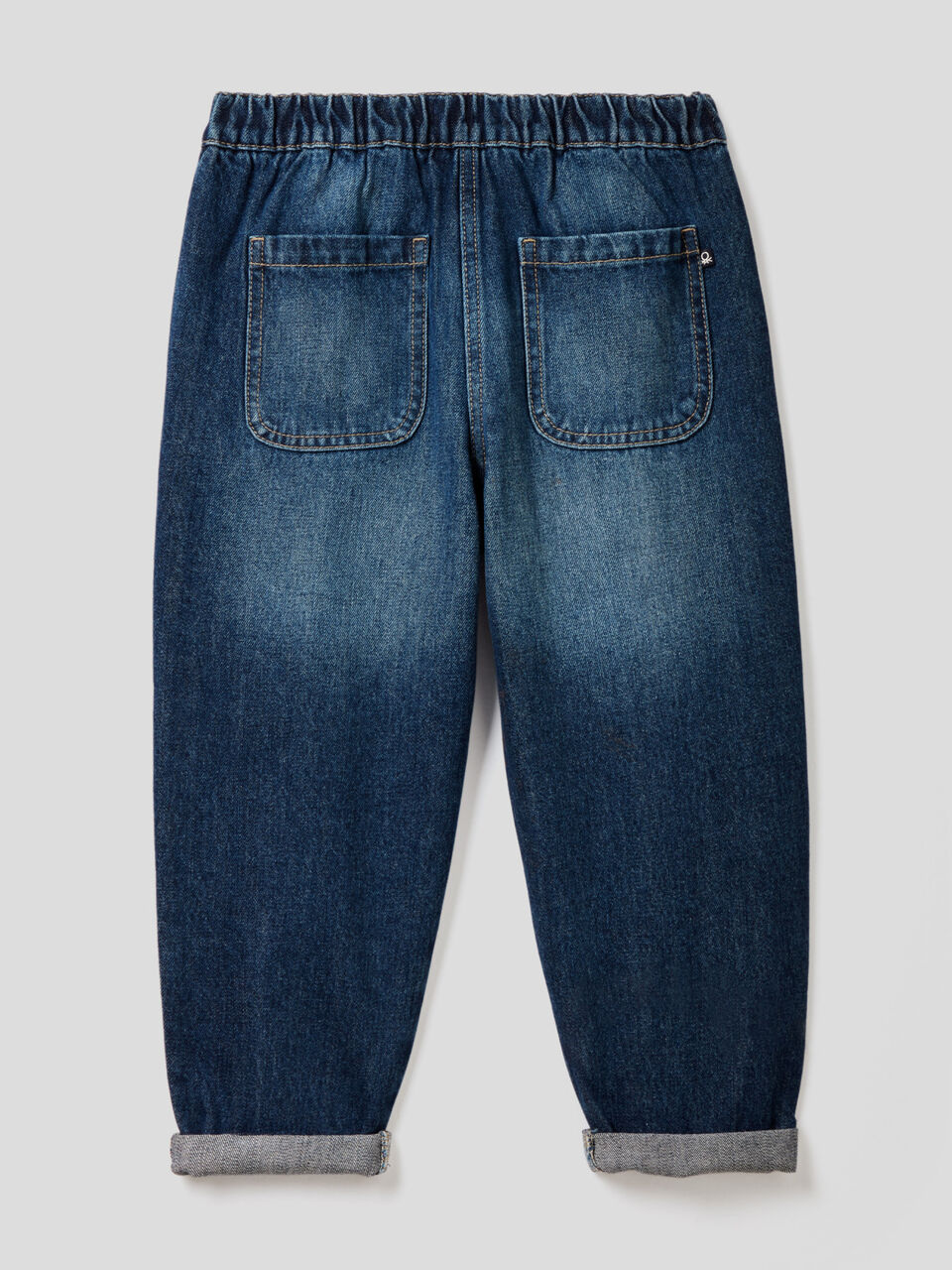 Jeans slouchy fit em 100% algodão image number 2