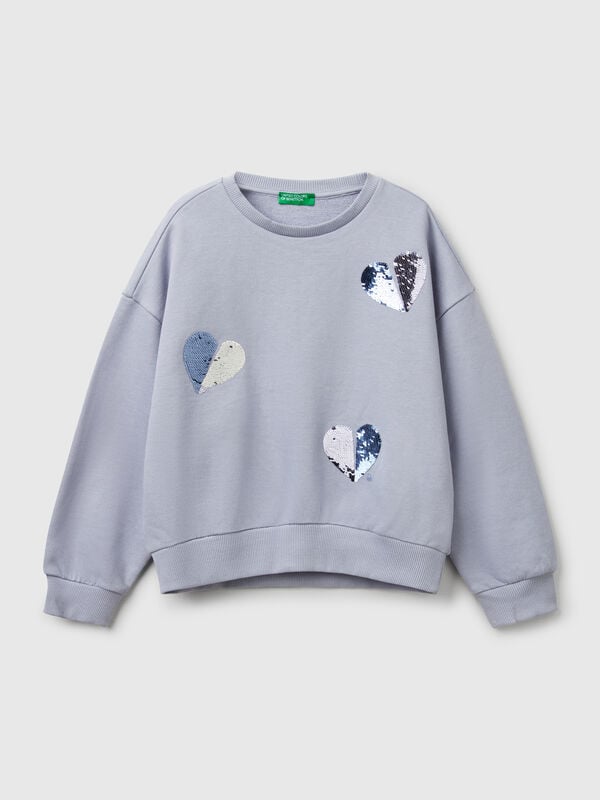 Sweat com lantejoulas Menina