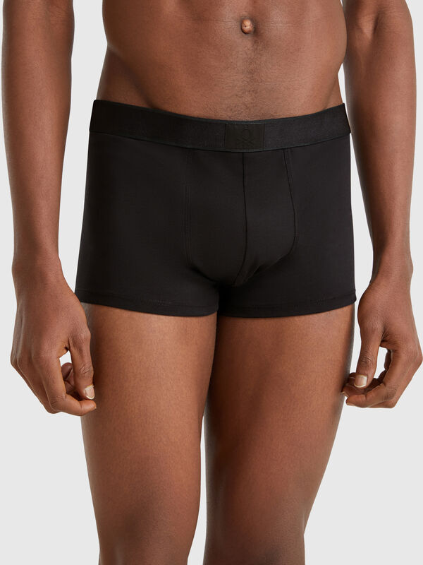 Boxers em mistura de algodão Homem
