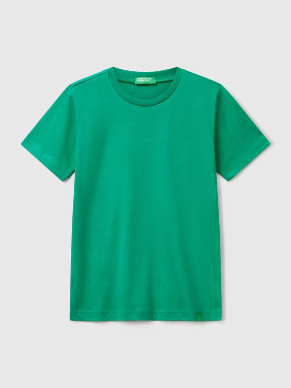 T-shirt de manga curta em algodão Menino