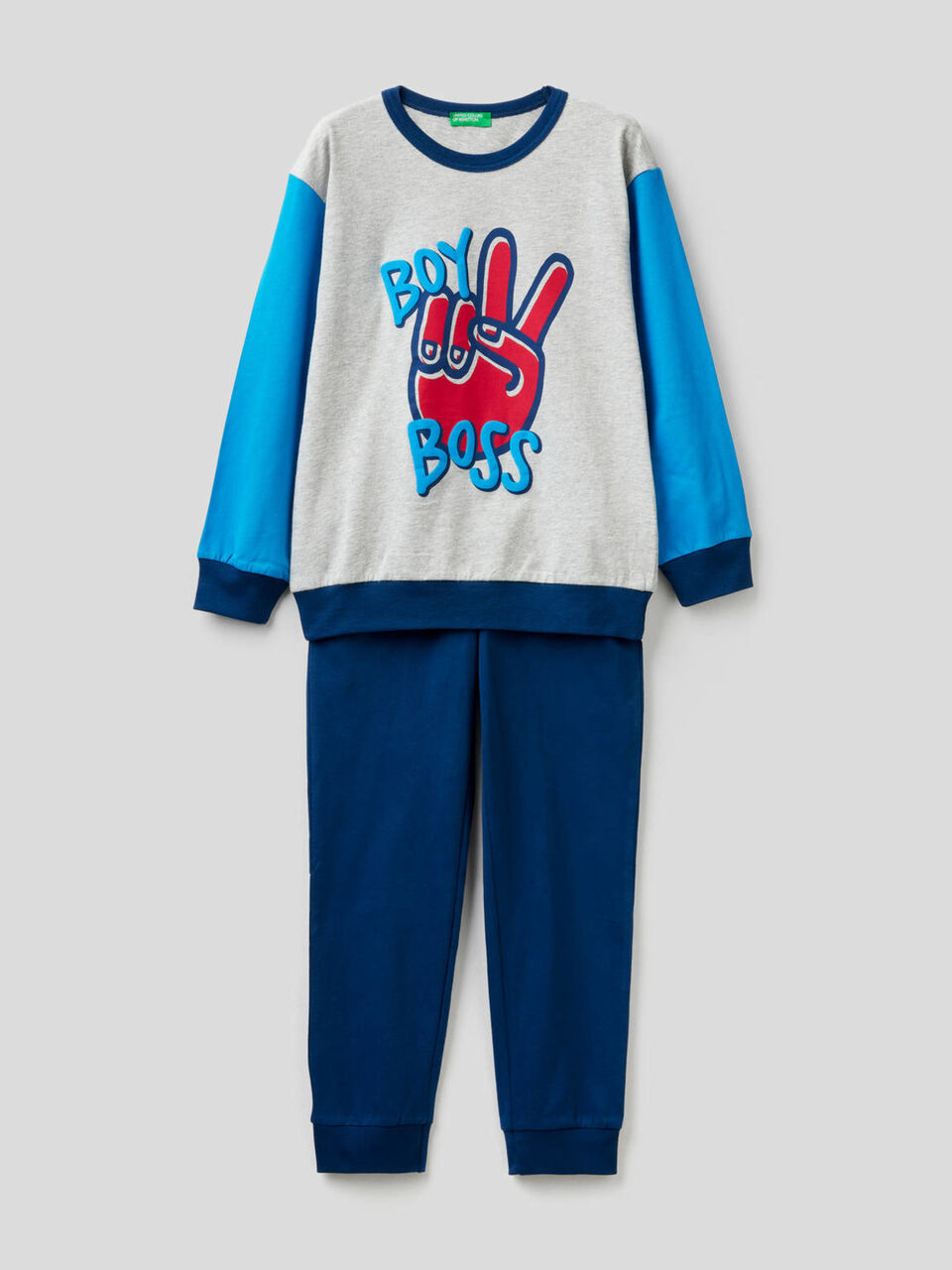 Pijama 100% algodão com estampa image number 1