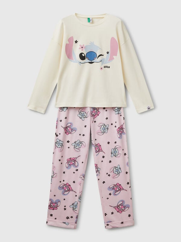 Pijama fluido com estampa Stitch ©Disney Menina
