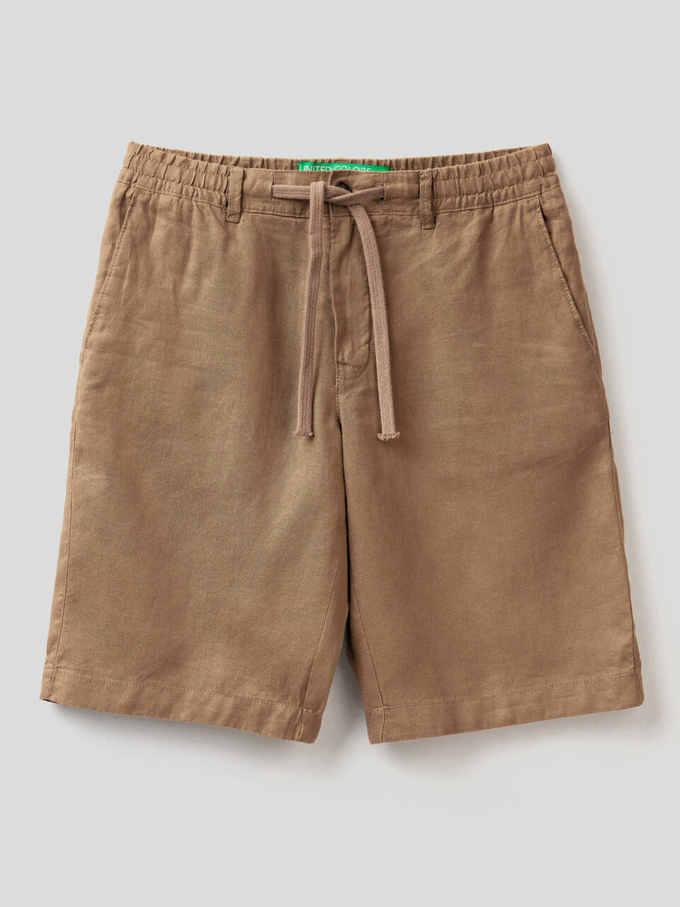 Bermudas em 100% linho image number null