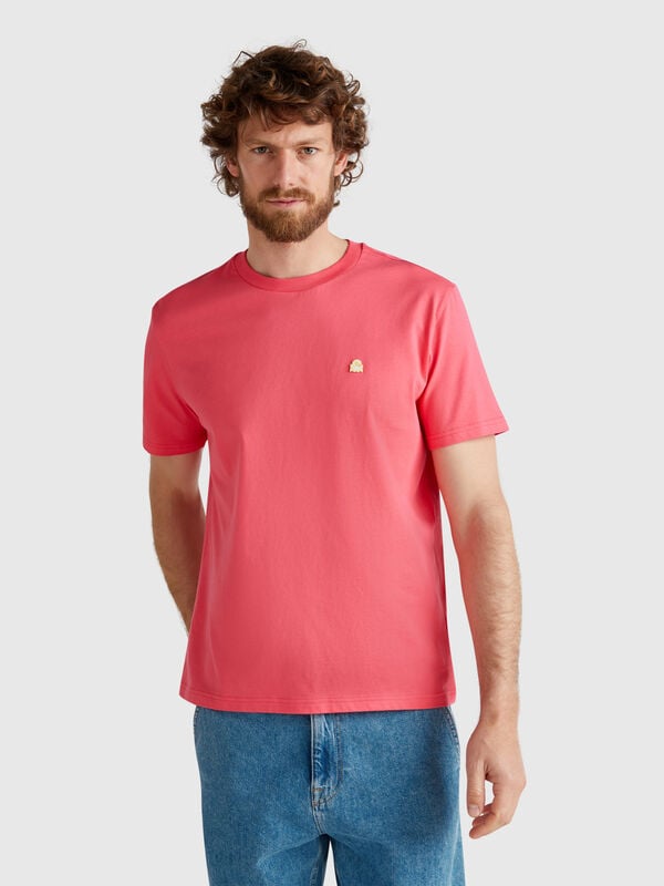 T-shirt básica algodão  Homem
