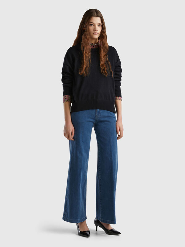 Jeans mujer aberturas - TRICOT