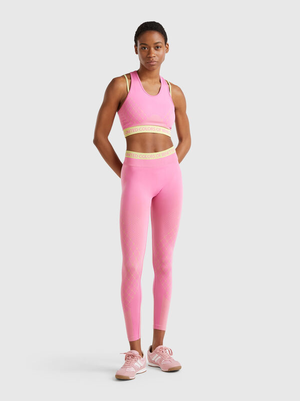 Leggings desportivas sem costuras Mulher