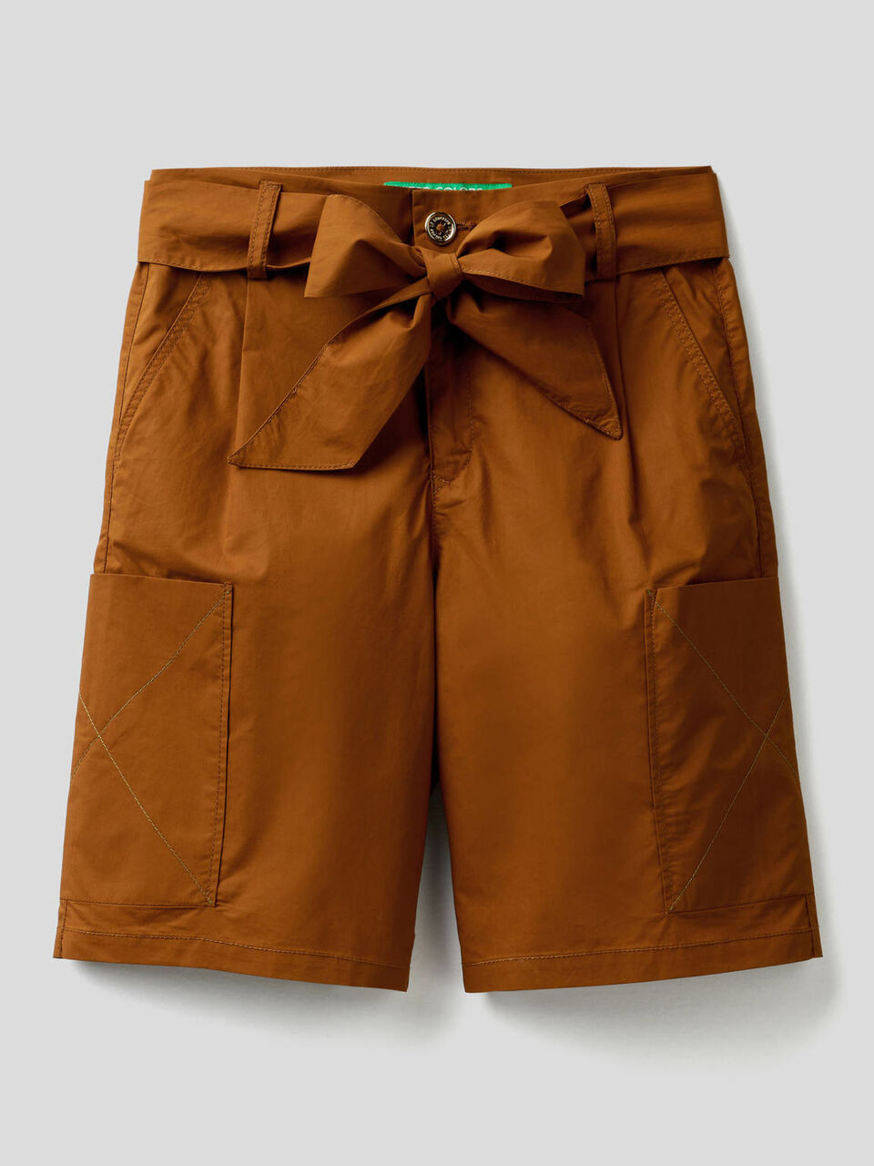 Bermudas cargo 100% algodão image number 1