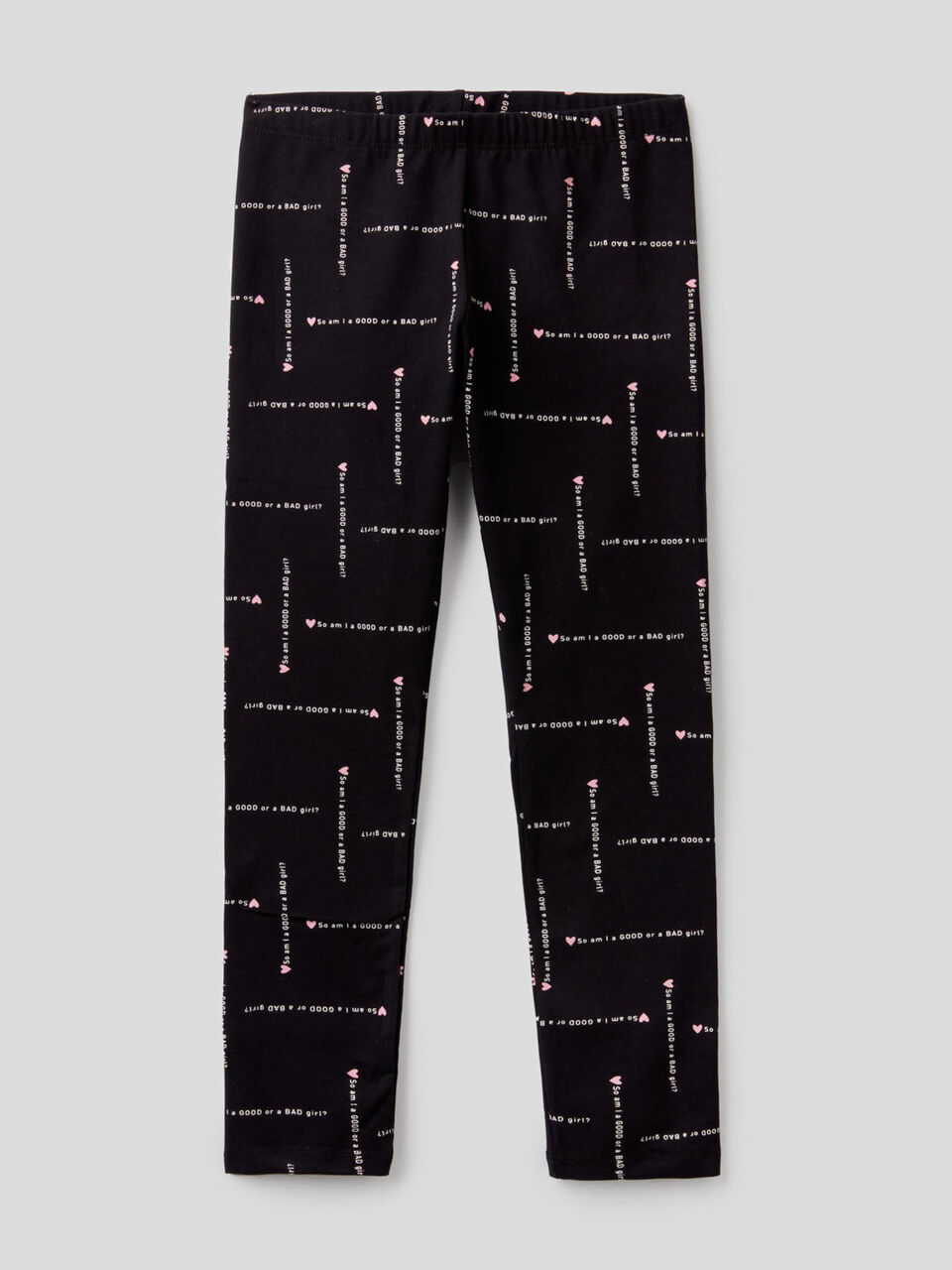 Leggings estampadas em algodão stretch image number 1