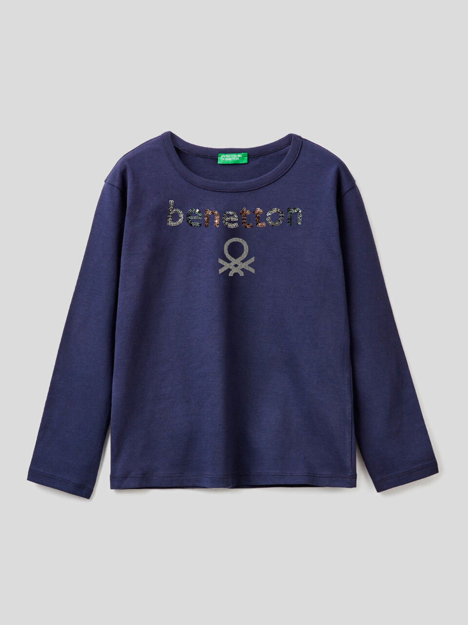 T-shirt com bolso em lantejoulas image number 1