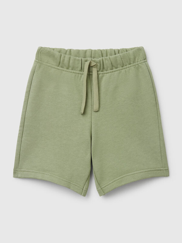 Bermudas em lã de algodão Menino