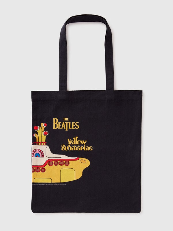 Tote Bag "The Beatles” em algodão puro Mulher