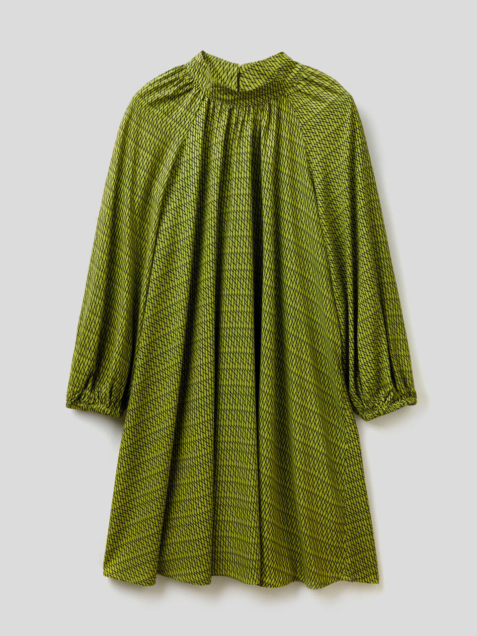 Vestido padrão em viscose sustentável image number 1