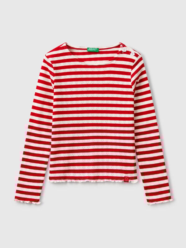 Camiseta listrada Menina