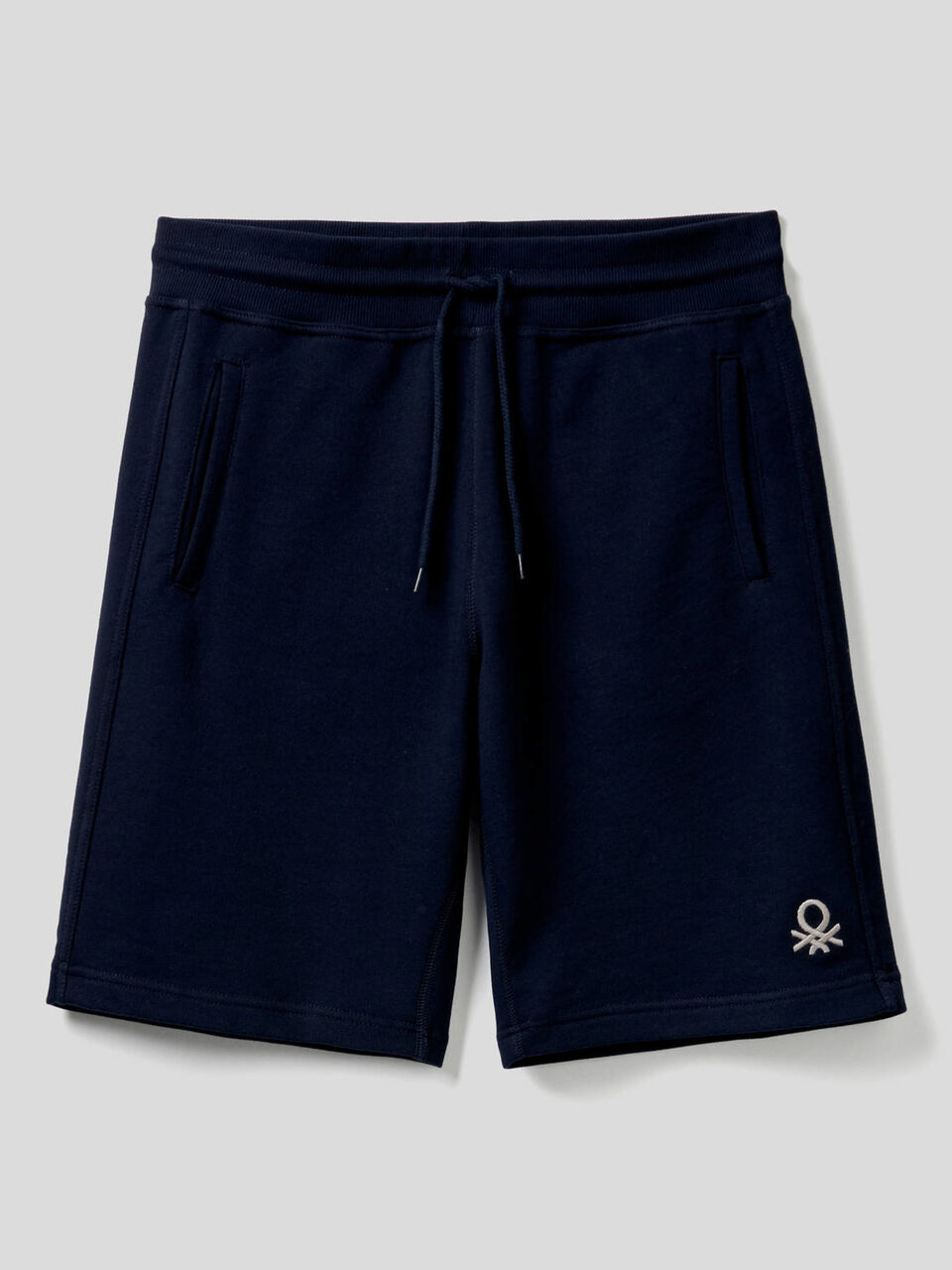 Bermudas em felpo de 100% algodão image number 1