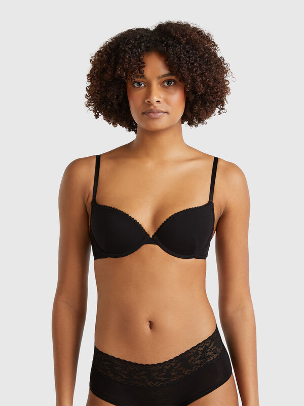 Soutien push up em Modal® stretch Mulher